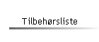 Tilbehrsliste